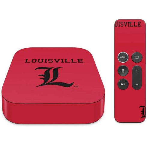 University of Louisville Cardinals Apple TV Skin